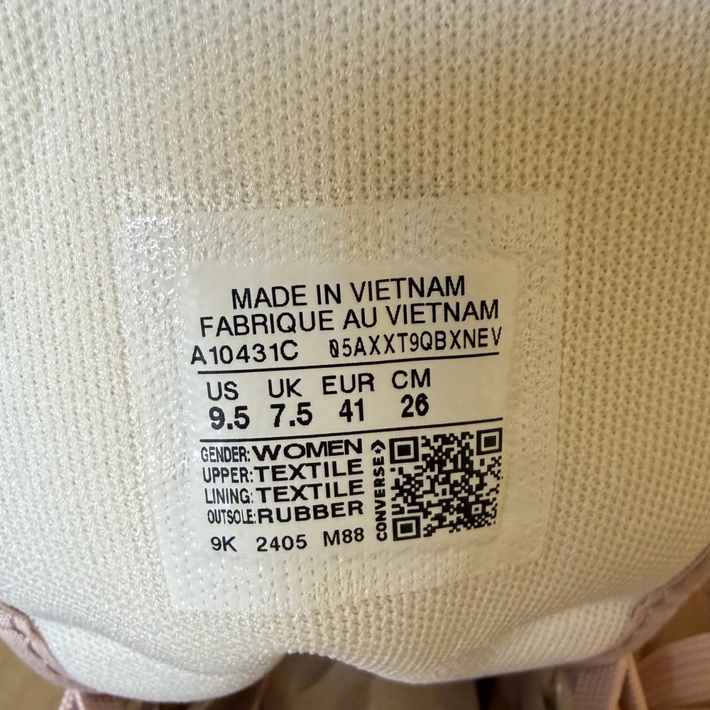NWB Converse CTAS Seasonal Lift Hi Sustainable Platform Sneakers Women's 9.5 - Picture 15 of 16